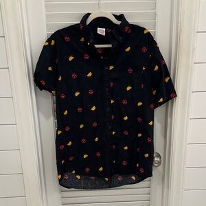 Marvel Deadpool Taco Buttondown